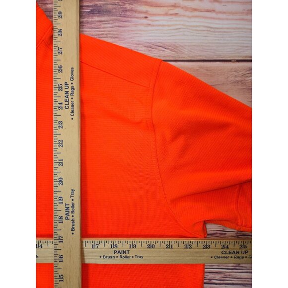 Under Armour Mens Orange Loose Fit Polo Large - Picture 8 of 8